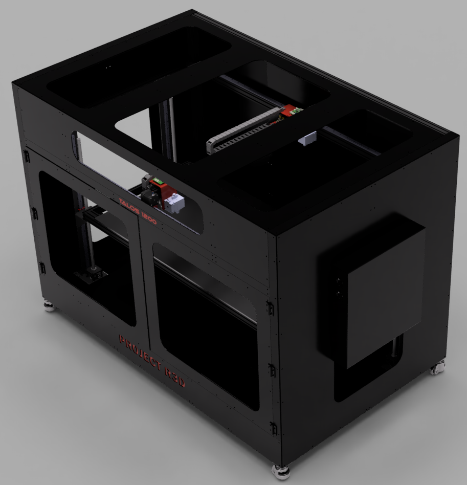 Talos Large Format 3D Printer Press Release — Project R3D